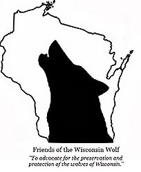 Friends of the Wisconsin Wolf logo